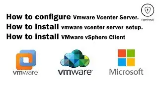 How to install VMware Vcenter Server and Client Setup