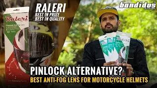 Universal Anti-fog lens insert for helmets from Italy | No need for pinlock | Bandidos PITSTOP