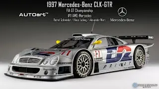 1:12 AUTOart 1997 Mercedes-Benz CLK-GTR #11 FIA GT Showcase