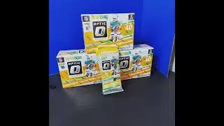 2020 Optic Football Blaster Box opening - pink Ravens and Silver New York Jets RC panini mystery box