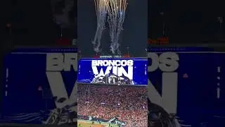 Wil Lutz's game winning field goal to go to the AFC Championship! #broncos #nfl #buffalobills