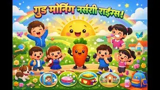 Good Morning Song for Kids 🌈 | Nursery Rhymes | Morning Routine for Children