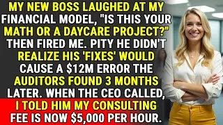 They Mocked My Financial Model. Then Came the $12M Audit Error & My $5k/Hour Fee | #CareerJustice