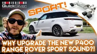 Зачем обновлять звук выхлопа нового Range Rover Sport P400? #RangeRoverSport #RangeRover #CustomE...