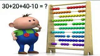 Learn 20 friend is 30 on the abacus | add and subtract on the tens rod using small friend formula ||