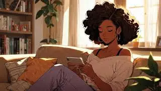 Weekend Calm & Digital Rest &ndash; Warm Living Room Vibe Lofi for Unwinding After Work 😌