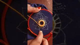 Embracing #craft #patterncreation #flowerdesigns #easyhandembroidery #patternmaking #flowerembroider