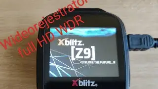 Презентация и тест по вождению видеорегистратора Xblitz Z9 BLACK