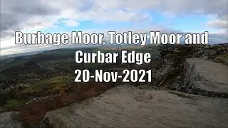 Burbage Moor, Totley Moor and Curbar Edge (Highlights) - 2021-11-20