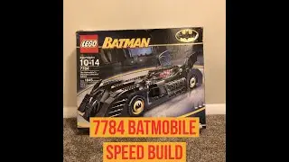 LEGO Batman 7784  Batmobile Ultimate Collector Edition Speed Build