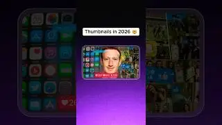 Thumbnails in 2022 🤢 Vs 2026🤩 #thumbnail #thumbnails #markzuckerberg #photoshop #youtubeautomation