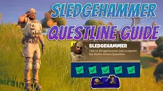 Sledgehammer Battle Orders Questline Guide | Fortnite Chapter 2 Season 8