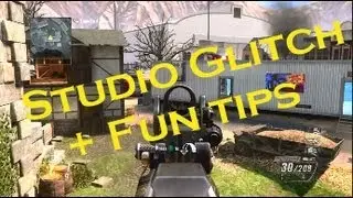 Black Ops 2 Studio Glitch & Fun Tips