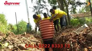 Supreme Pipes installed by Leenus India - Underground Drainage system, ready made chambers in AP