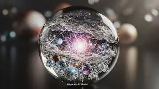 Glass Planet Cutting ASMR 🌍🔪 | Satisfying Transparent Planet Slice | Oddly Relaxing