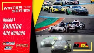 GEDLICH Racing Winter Series 2025 | Runde 1 - Sonntag | alle Rennen (Deutsch)