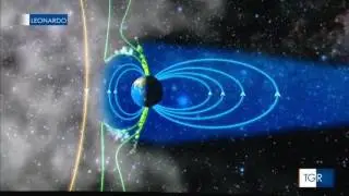 VIDEO Aurora boreale CAMPO MAGNETICO TERRESTRERAI3 TGR LEONARDO