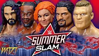 WWE SUMMERSLAM 2019 PREDICTIONS! WWE FIGURES!