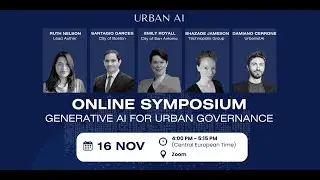 Generative AI for Urban Governance - Online Symposium