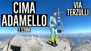 ADAMELLO 3.539m ⛰ Via Terzulli - Val Miller