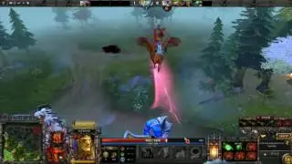 Dota 2 Juggernaut Serrakura with Kinetic Gem Fireborn Assault