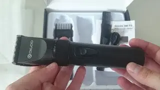 Unboxing & Review NEW Digoo Cordless Rechargeable Ceramic R Blade Silent Hair Trimmer
