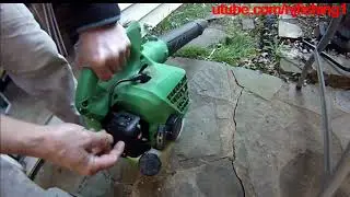 Hitachi leaf blower FAILED cold starting after Cleaning carburetor RB24EAP (forgot to connect 3lines