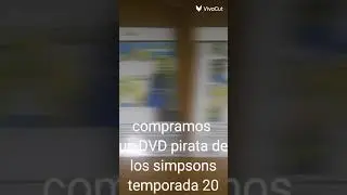unboxing de un DVD pirata de los Simpson temp 20 #vivacut