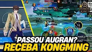 AUGRAN PASSOU PRO TIME INIMIGO PEGUEI KONGMING | HONOR OF KINGS #honorofkings #hokbr #kongminghok