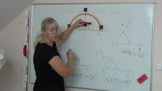Matematika - Uhly - meranie veľkosti uhlov.