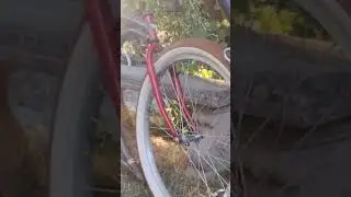 Custom beach cruiser bicycle