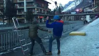 Zipline in Zermatt