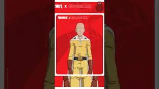 Fortnite One Punch Man Skins