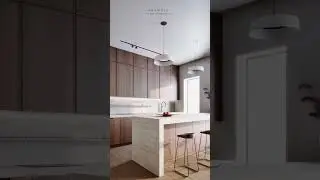 Unreal Engine 5 Kitchen Cinematic Animation #unrealengine #lumen #kitchen  #cinematic  #дизайнкухни