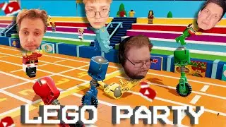 СТИНТ, MZLFF, T2x2 И ШКОЛЬНИК(ДРЕЙК) ИГРАЮТ в LEGO Party!