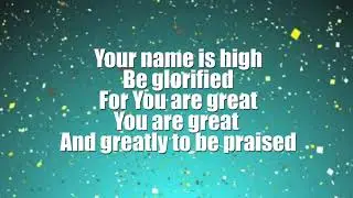 We Lift Your Name by Shana Wilson P&W Instrumental Video