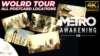 METRO AWAKENING PSVR2 - World Tour Trophy Guide - All Postcard Locations