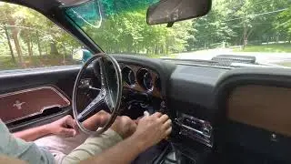 1969 Ford Mustang Mach 1 Driving video