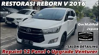 Bikin INNOVA REBORN Jadi CAKEP RESTORASI REPAINT Upgrade Venturer #innovadiesel #modifikasi