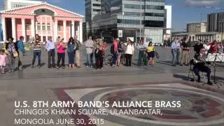 Alliance Brass in Mongolia