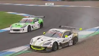 2022 Ginetta GT4 Supercup - Round 7 Knockhill crash