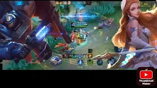 Jhonson + odette is awesome. #mobilelegends #moba #mlbb 