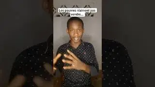 pourquoi les pauvres d&eacute;testent la vente ?
