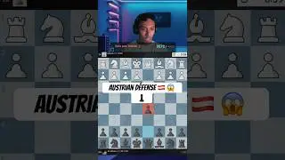 Austrian Defense | EXPLOSE ton POTE 1000 ELO en 10 COUPS ‼️ #chess #&eacute;checs  #chesscom #foryou