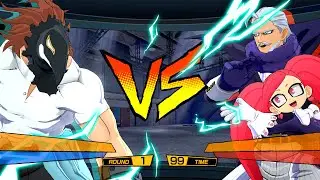 Kendo Rappa vs Gentle & La Brava - My Hero One's Justice 2