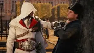 Assassin's Creed Unity Master Assassin Ezio's Outfit Perfect Stealth Kills with Music