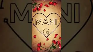 mani g name whatsapp status ||akram tech||