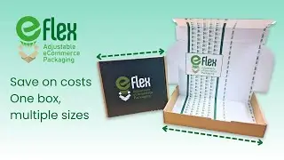 eFlex &ndash; Adjustable eCommerce Box by Reedbut Group | One Blank Size, Multiple Box Dimensions
