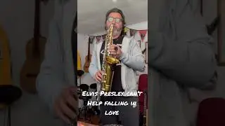 Practicando con Elvis!! ☺️ #elvispresley #saxophone
