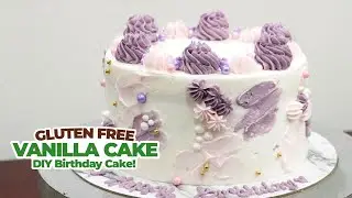 CARA MUDAH BIKIN DIY BIRTHDAY CAKE TANPA TERIGU (Gluten Free)